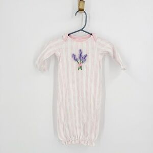 Mud Pie Pink and Purple Nightgown Soft Sleepwear